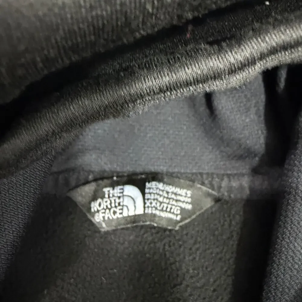 The North Face Full Zip Hoodie Men's 2XL XXL Black Fleece Outdoors Hiking